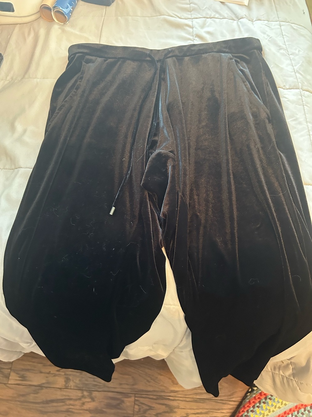Eileen Fisher velour pants